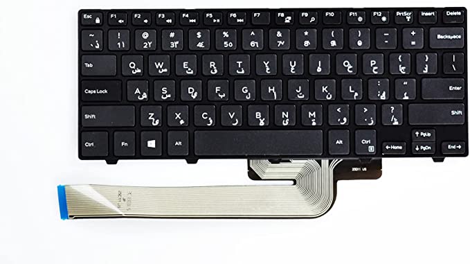 Downtown Keyboard For Laptop Models Dell 3458 3459 3468 3478 5459 5448 5451 5455 5458