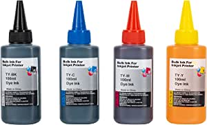 4 Colors 100ml Cartridge Refill Ink For All Printer Set