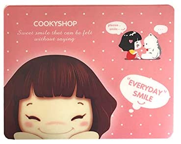 Cute cartoon flat pvc mouse pad-SBD02/1