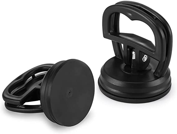 2 Pcs Disassembly Heavy Duty Suction Cup Opening Removal Tool,Suction Dent Puller for LCD Screen Repair of Laptops Tablets Phones(Black)