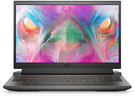 Dell G15-5511 Gaming Laptop - 11th Intel Core i7-11800H 8-Cores, 16GB RAM, 512GB SSD, NVIDIA Geforce RTX3050 4GB GDDR6 Graphics, 15.6" FHD 120 Hz, Orange Backlit Keyboard, Windows 10, Dark Shadow Grey