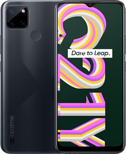 realme C21 Y - 6.5-inch 64GB/4GB Dual SIM 4G Mobile Phone - Cross black