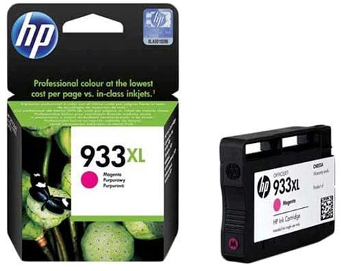 HP 933XL High Yield Original Ink Cartridge - CN055AE, Magenta