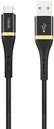 WIWU Elite Data Cable ED-101 2.4A USB To Type-C, Black - 3m