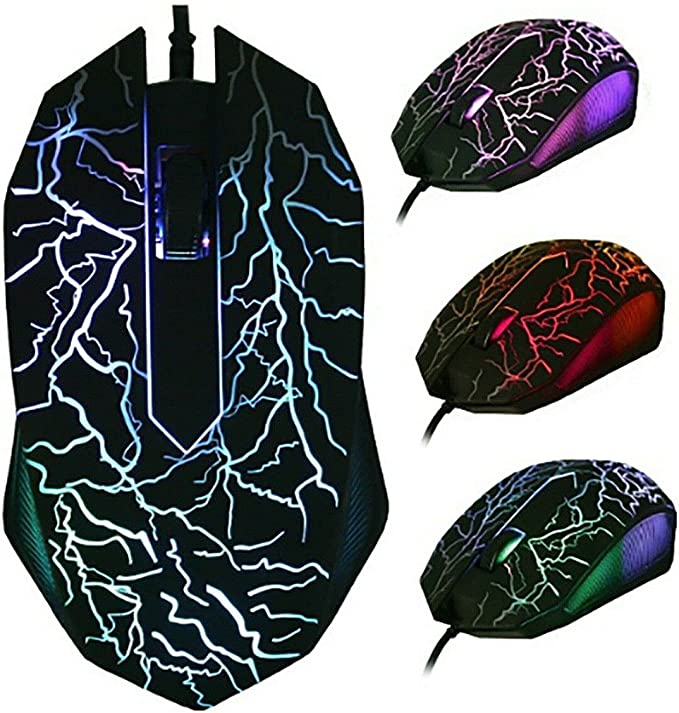 Gaming Wired Mouse For All Devices - Light Up Gaming Mouse For Computer MacBook - Creative Group