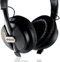 Behringer HPS5000 Closed Type Studio Headphones, black, MED