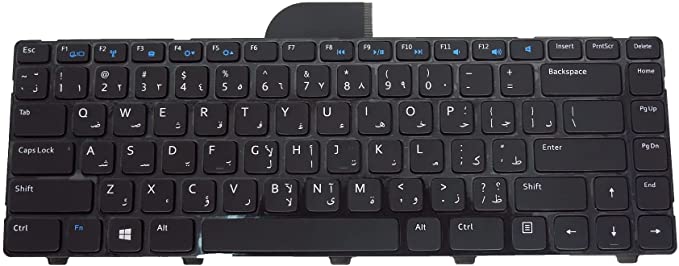 Downtown Keyboard For Laptop Models Dell Ins 14 (3421),14r (5421) (2158) (3437) (5437),15Z (5523)