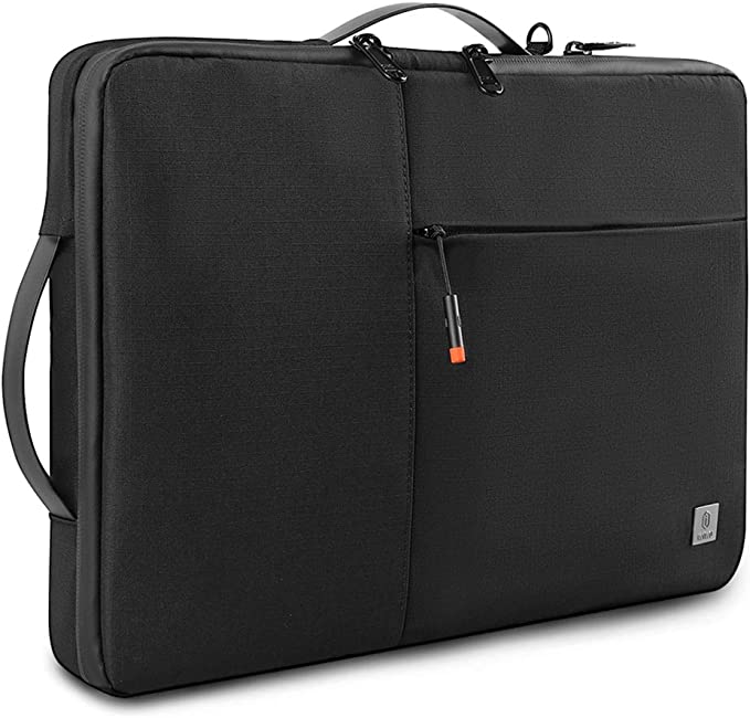 WIWU Laptop Carrying Case for 13.5 Inch New Microsoft Surface Book 3/2/1, Waterproof Notebook Sleeve Bag for 14 Inch Acer HP Dell Chromebook, ThinkPad X1 Yoga (1-4 Gen)/ T Series(Black)