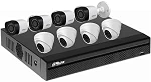 Dahua Technologies Security Camera System (8, HAC-HDW1000R)