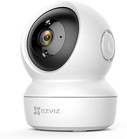 HIKVISION EZVIZ 256 GB Slot, Two Way Audio, Sleep Mode 2MP Full HD C6N 360° View Pan Tilt Indoor Home Wireless Camera with Night Vision| Motion Alert on Mobile