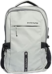 Laptop Backpack with 4 Outside Compartment Inside 15.6 - Gray