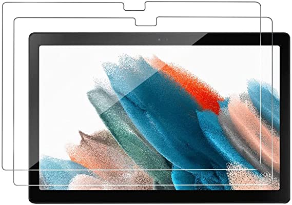 UPONEW [2 Pack] Tablet Tempered Glass Screen Protector Frontier Protective Protector for Samsung Galaxy Tab A8 10.5 2021 -X200/X205/X207