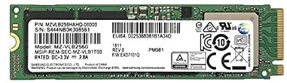 Samsung PM981 M.2 PCI-e NVMe ssd 256GB