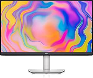 Dell S2722QC USB-C 27 Inch 4K UHD (3840x2160) Monitor, 60Hz, IPS, 4ms, AMD FreeSync, 99% sRGB, HDR, Built-in Speakers, USB-C, 2x HDMI, 2x USB, 3 Year Warranty