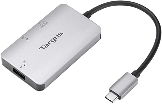 Targus USB-C Multi-Port Hub, Gray (ACA948EU)