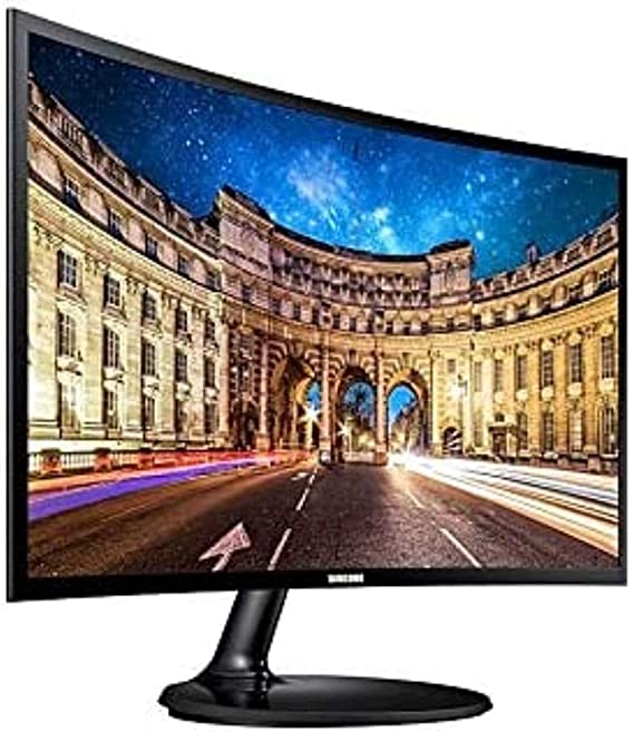 Samsung LED Computer Monitor 23.5 Inch - LC24F390FHMXZN