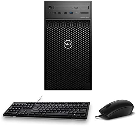 DELL Precision 3630 Tower - Intel Xeon - 16GB RAM - 1TB HDD - 4GB GPU - Windows 10 - Black