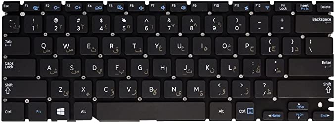 Downtown Keyboard For Laptop Models Samsung NP530U3 NP-R530 NP-R620 RV510 S3510 E352