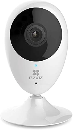 EZVIZ 1080P HD Internet Wifi Indoor Security Camera,Home Night vision Camera, Baby/Elder/Pet/Nanny Monitor Cloud Storage, Works with Alexa, White C2C