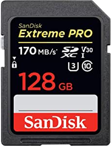 128GB Extreme PRO SDXC UHS-I Card - C10, U3, V30, 4K UHD, SD Card - SDSDXXY-128G-GN4IN