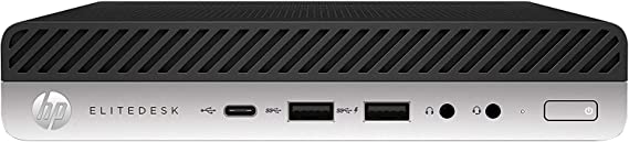 HP EliteDesk 800 G4 Mini Desktop– Intel Core i5 8500T (6 Cores, 3.5GHz), UHD Graphics, 16GB DDR4, 512GB SSD, Wireless 11ac & Bt 5.0 with Dual Enhanced Dual Antenna, Free Upgrade to Windows 11 Pro