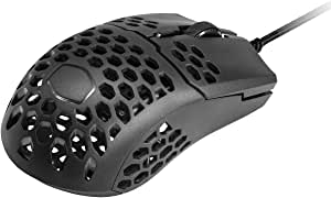 Cooler Master MM710 Ultra Lightweight 53g Wired Gaming Mouse - 16000 DPI Optical Sensor, 20 Million Click Omron Switches, Smooth Glide PTFE Feet, and Ambidextrous Honeycomb Shell - Matte Black