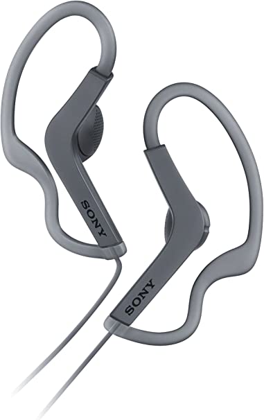 Sony MDR-AS210AP Sports In-Ear Splashproof Headphones with In Line Mic - Black