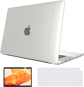 AOGGY Compatible with 2021 MacBook Pro 14 inch Case Model A2442,Crystal Clear Plastic Hard Shell Case + Keyboard Cover + Screen Cover，for MacBook Pro 14.2 inch with M1 Pro/M1 Max &Touch ID，Transparent