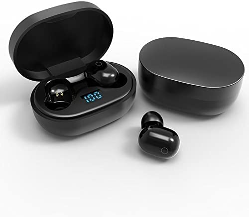 Me Redmi Air Dots Pro Bluetooth 5.0 Digital LED Earbuds - Black