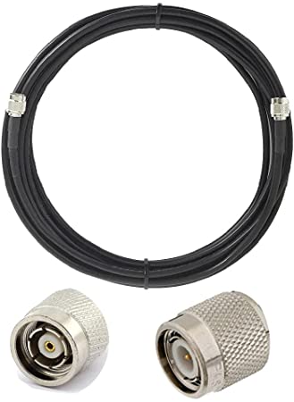 OHM - TNC male To RP-TNC male cable RG58 50ohm 1 Meter length