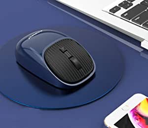 FOREV FV-169 Wireless Rechargeable Mouse – 4 Buttons 1600DPI – 2.4Ghz 10m Range | Blue