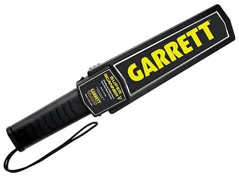 Garrett Metal Detectors Super Scanner V Hand Held Personal Search Wand