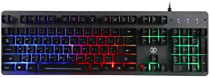 Techno Zone E4 Multi-Light, Multi-RGB Light, Waterproof and Shock Proof Metal with Anti-Ghosting