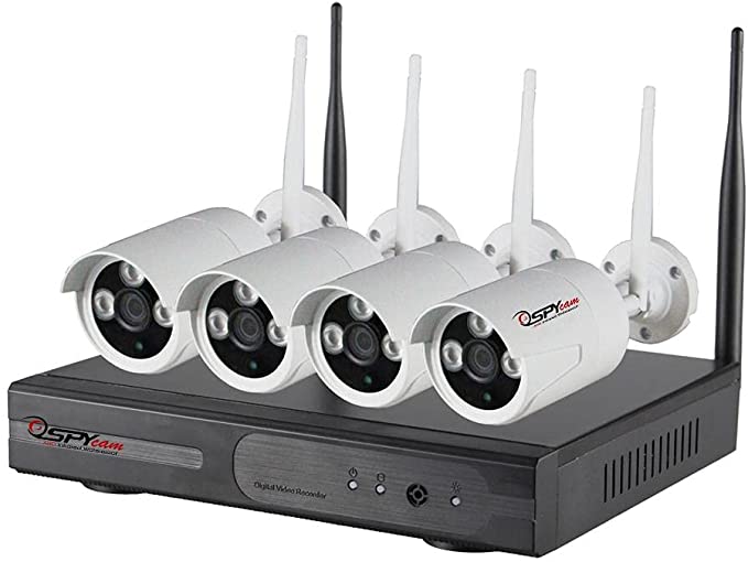 4 Channels WiFi NVR Kit - SPYcam