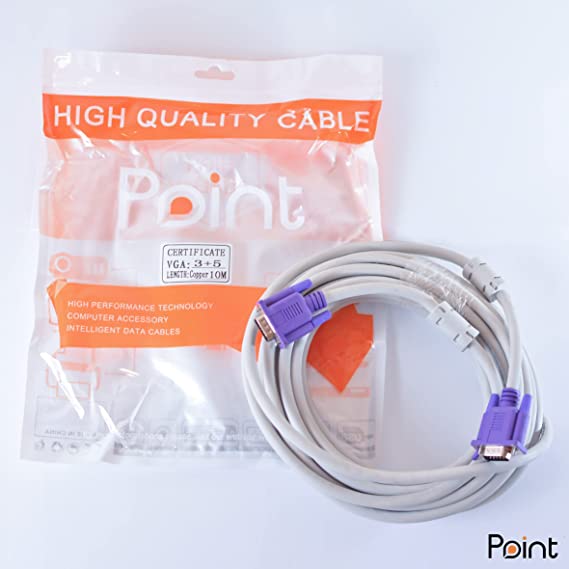 VGA CABLE 3 M WHITE-POINT