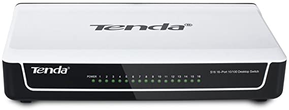 Desktop Switch TND S16 with 16 ports 10 / 100Mbps RJ-45 ports