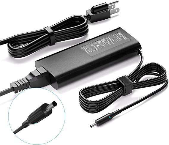 VHBW Laptop Charger for Dell 130W AC Adapter Fits for Dell XPS 15 9530 9550 9560 9570 Inspiron 7347 7348 7459 Precision M3800 5510 5520 5530 HA130PM130 DA130PM130 Power Supply Cord