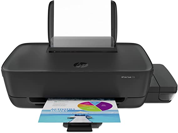 HP Ink Tank 115 Printer - Black