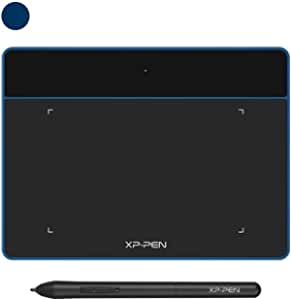 XP-PEN Deco Fun XS OSU Tablet Graphic Drawing Tablets 4x3 Inches Pen Tablet with Battery-free Stylus(Blue)