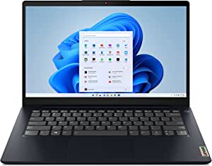 Lenovo Ideapad 3 14 14.0" Laptop, 14.0" FHD (1920 x 1080) Display, AMD Ryzen 5 5500U, 8GB DDR4 RAM, 256 SSD Storage, AMD Radeon 7 Graphics, Windows 11 Home, 82KT00GVUS, Abyss Blue