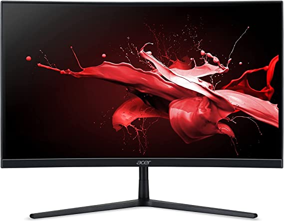 ACER NITRO 24 INCH EI242QRPBIIPX FHD VA 144HZ 1MS CURVED GAMING MONITOR