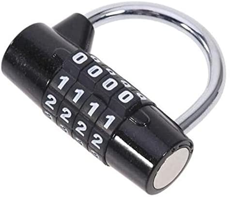 4 Dial Digit Number Combination Travel Security Safely Code Password Lock