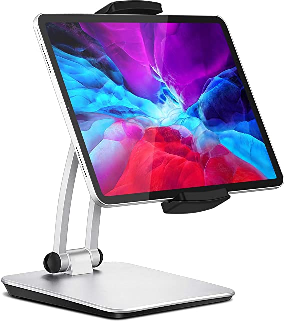 Fintie Tablet Stand Holder Adjustable, Folding 360°Swivel iPad iPhone Desk Mount Compatible /w iPhone, Samsung, iPad, Nintendo Switch, Kindle, eBook Reader Other 4.7"-12.9" Display Tablets / Phones