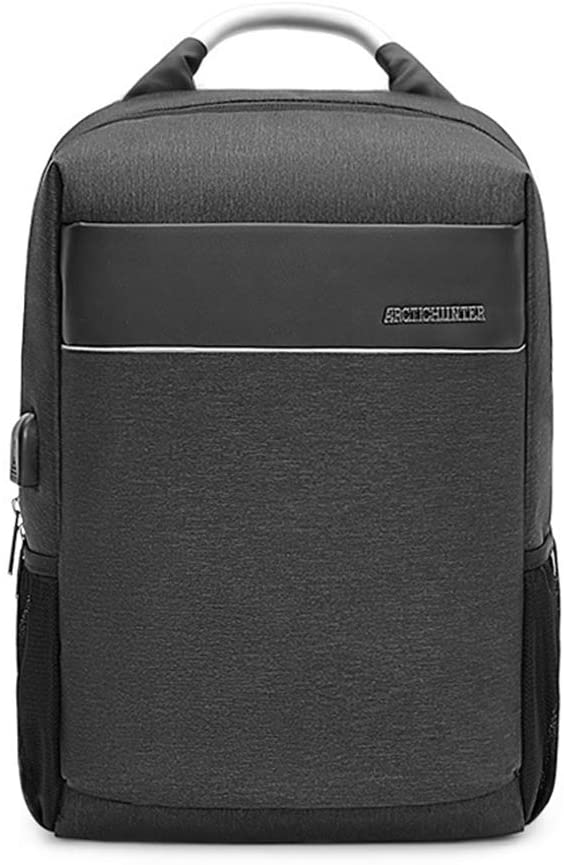 Laptop Backpack with USB Charging Port,Slim Travel Bag with Laptop Compartment for Men and Women,Water Resistant College School Book Computer Bag for Girls and Boys Fits 15.6 Inch Laptop