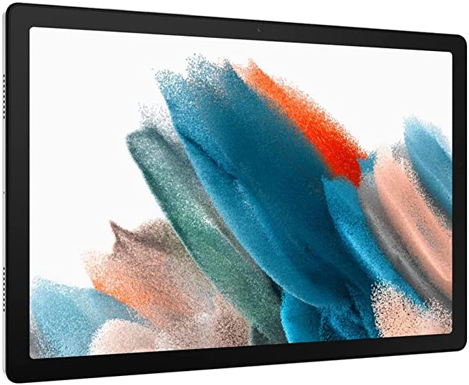 Samsung Galaxy Tab A8 LTE Android Tablet WiFi + LTE, 10.5” LCD Screen, 32GB Storage, Long-Lasting Battery, Samsung Kids Content, Smart Switch, Expandable Memory (Silver)
