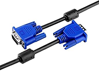 DD SON Male to Male VGA Cable 1 Meter, Support PC/Monitor/LCD/LED, Plasma, Projector, TFT (HRDFAB8)