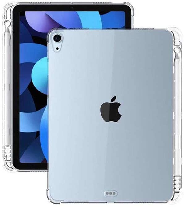 FOOKANN Clear Protective Case Compatible with iPad Air (4th Generation) 10.9 Inch 2020