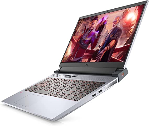 Dell G15-5515 Gaming Laptop - Ryzen 7 5800H 8-Cores, 16GB RAM, 512GB SSD, NVIDIA Geforce RTX 3050 Ti 4GB GDDR6 Graphics, 15.6" FHD (1920x1080) 120 Hz, Backlit Keyboard, Windows 11, Shadow Grey