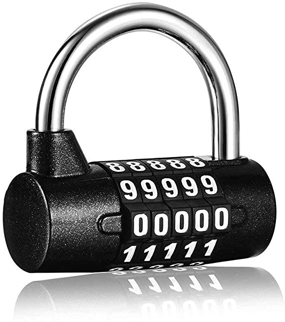 4 dial number combination travel security code lock